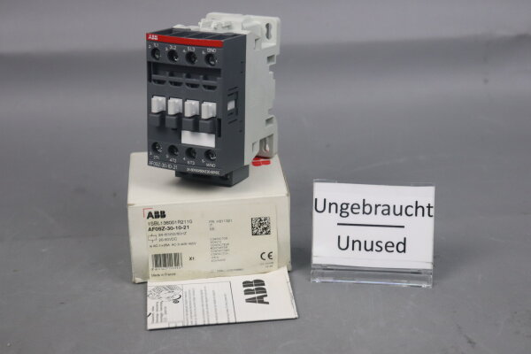 ABB AF09Z-30-10-21 Contactor 1SBL136001R2110 24-50V 50/60Hz Unused OVP