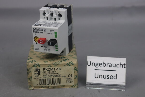 Moeller PKZM1-16 Motorschutzschalter 10---16A Unused OVP