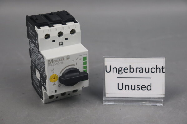 Moeller Kl&ouml;ckner PKZM0-16 Motor Protection Circuit Breaker 10....16A Unused