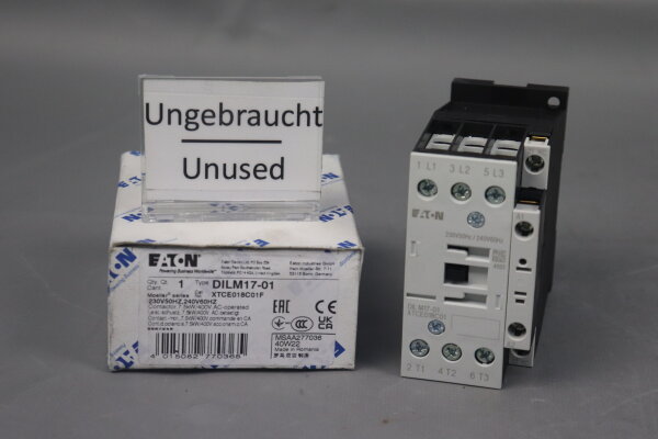 Eaton DILM17-01 Schütz XTCE018C01F Unused OVP