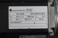 Dunkermotoren BG 75X50 Getriebemotor PLG 75LN i=7 600Ncm 3500rpm 40V Used