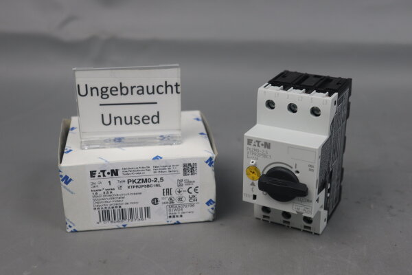 Eaton PKZM0-2,5 motor protective circuit breaker XTPR2P5BC1NL Unused OVP