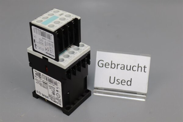 Siemens Sirius 3RH1140-1AP00 + 3RH1911-1GA04 + 3RT1916-1BD00 Sch&uuml;tz used