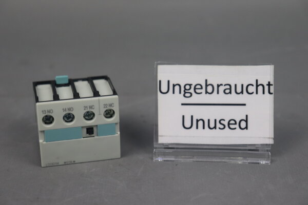 Siemens 3RH1921-1LA11 Auxiliary Switch Block E:06 Unused