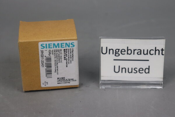 Siemens 3RH2911-2GA31 Auxiliary switch E:03 Sealed