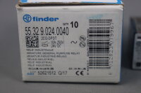 Finder 55.32.9.024.0040 industrie relais 9 pcs.Unused OVP
