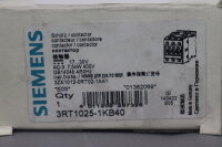 Siemens 3RT1025-1KB40 Leistungsschütz E05 Unused OVP