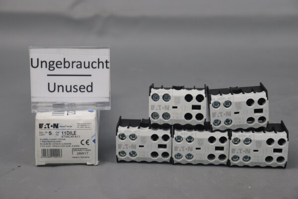Eaton 11DILE Contact Module XTMCXFA11 5 Pcs.Unused OVP