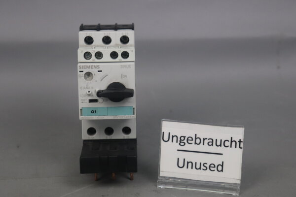 Siemens 3RV1021-4BA15 Leistungsschalter E:05 Unused