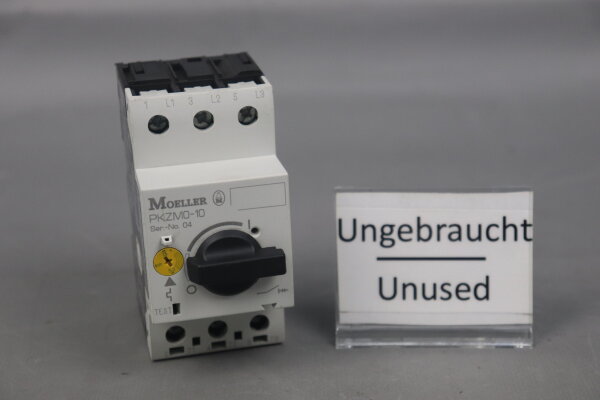 Moeller PKZM0-10 Motorschutzschalter 6,3...10A Unused