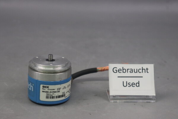 Sick ARS60-A1M08192 Absolut-Encoder 1031456 8192 Steps 10-32VDC Used