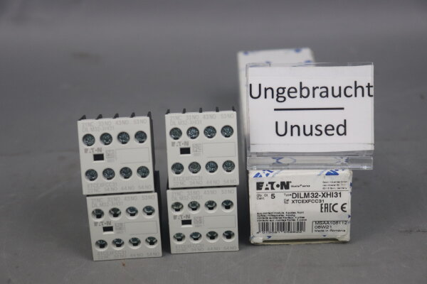 Eaton DILM32-XHI31 Auxiliary switch XTCEXFCC31 106112 (4 Pcs.) Unused