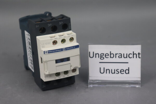 Telemecanique LC1D32BD Power Contactor 24 VDC 15 kW Unused