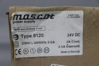 Mascot Type 9120 Power Supply 24V DC 2A 9120240000 Unused OVP