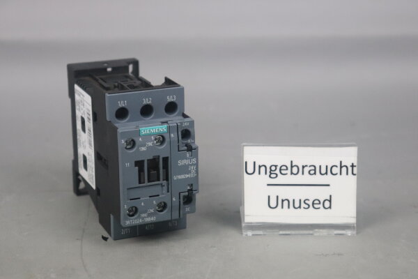Siemens Sirius 3RT2024-1BB40 Leistungsschütz E:03 Unused