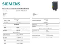Siemens SINAMICS  6SL3100-0BE31-2AB0 Active Interface Module Unused OVP