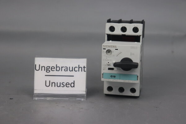 Siemens 3RV1021-4AA15 Circuit breaker 11...16 A E:05 Unused