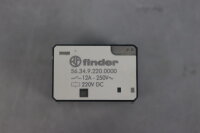 Finder 56.34.9.220.0000 Relais 12A 220V DC  563492200000 Unused