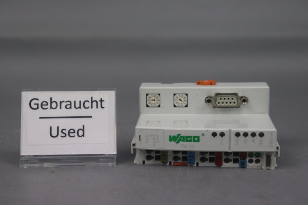 Wago Profibus 750-333 Used