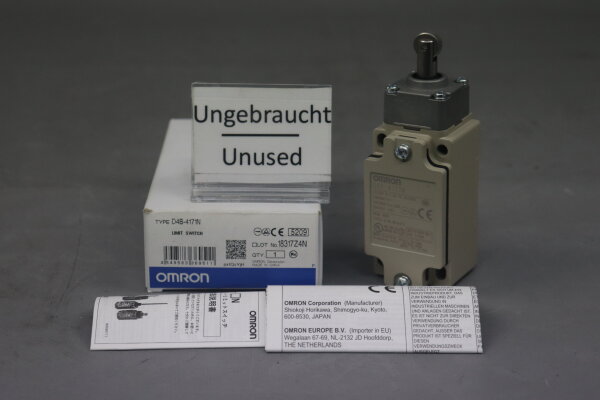 Omron D4B-4171N Endschalter 18317Z4N 2A 400V Unused OVP