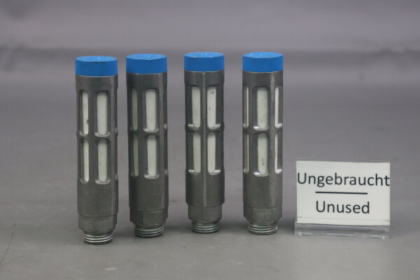 (4x) Festo GRU-1/2 B Drossel-Schalldämpfer G1/2 Unused