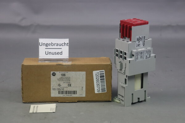 Allen-Bradley Bulletin 100S-C30DJ14C Safety Contactor 24VDC 30A Unused OVP