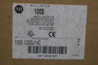 Allen-Bradley Bulletin 100S-C30DJ14C Safety Contactor...