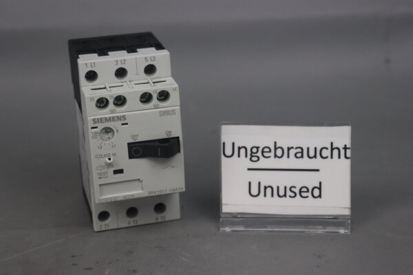 Siemens 3RV1011-1AA10 Leistungsschalter E:07 Unused