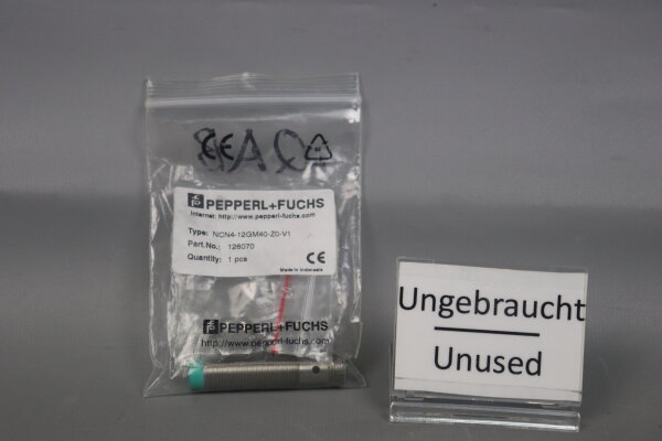 Pepperl+Fuchs NCN4-12GM40-Z0-V1 Induktiver Sensor 126070 Unused OVP