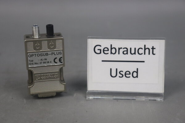 Phoenix Contact OPTOSUB PLUS-K/IN FO-Konverter 2799584 Used
