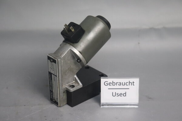 FAG Kugelfischer W08G-L3/2 RP18 Hydraulic Valve 24V 630bar Used