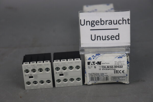 Eaton DILM32-XHI22 Hilfsschalterbaustein XTCEXFCC22 277377 (2STK.) Unused