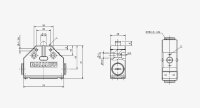 Balluff BNS 813-FD-60-183 Mechanischer Einzelpositionsschalter Unused