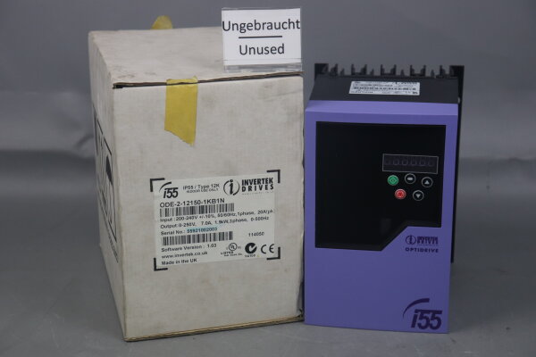 INVERTEK DRIVES ODE-2-12150-1KB1N OPTIDRIVE 1,7KW Unused OVP