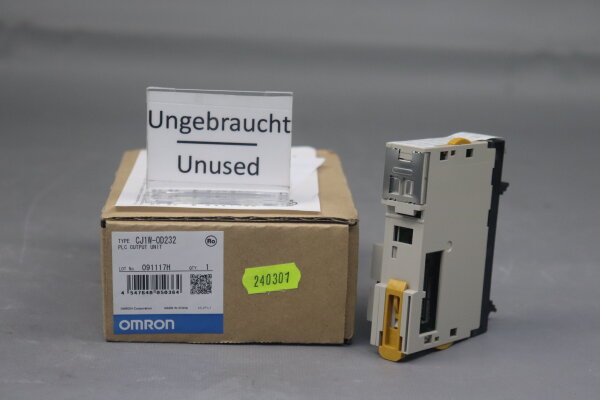 Omron CJ1W-OD232 PLC Output Unit 24VDC 0,5A Unused OVP