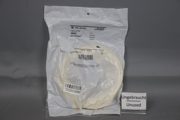Allen-Bradley 889D-F5AC-5 Bulletin 889 DC Micro Cable 5m Ser.B Unused OVP