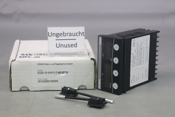 DREWS 5320-10-9-611-7-40 Temperaturregler 35122890100005 115/230VAC Unused OVP