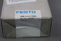 Festo NAW-1/4-01-VDMA Anschlussplatte 161102 Ser:T4 Sealed