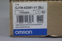 Omron CJ1W-AD081-V1 (SL) Analoge Eingangsbaugruppe 4-20mA Unused OVP