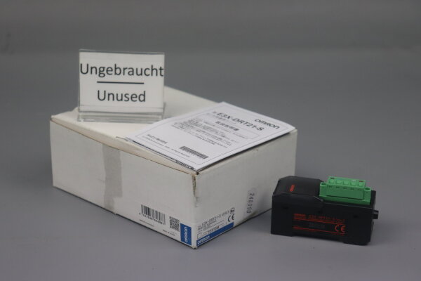 OMRON E3X-DRT21-S Sensor Kommunikationseinheit Ver.3 24VDC Unused OVP