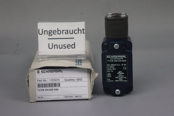 Schmersal TV10S 335-02Z-M20 safety switch1157473 Unused