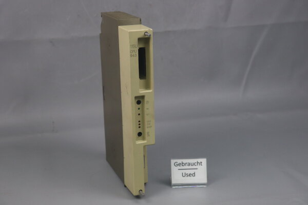 Siemens SIMATIC S5 6ES5 943-7UA11 E-Stand:10 CPU 943 Used
