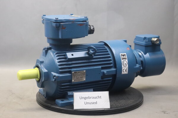 Hübner EEX OG 9 DN 2048 TTL Encoder + ATB CD 100L2-4 Elektromotor Ex 3kW Unused