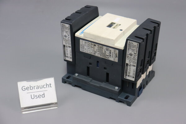 Telemecanique LC1D115 + 2x LA9D115603/604 Sch&uuml;tz Used
