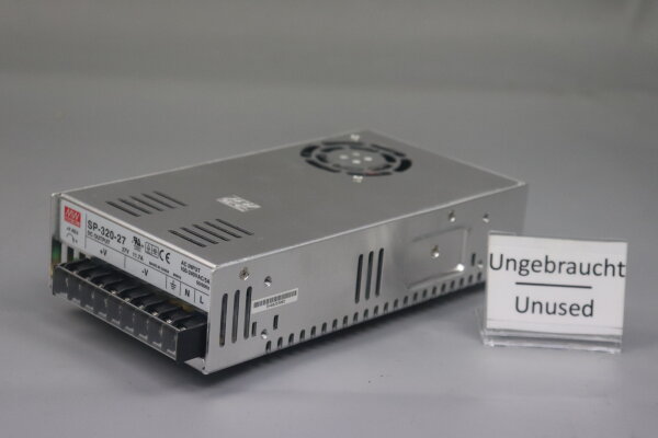 Mean Well SP-320-27 Netzteil DC Output 27V 11,7A Unused