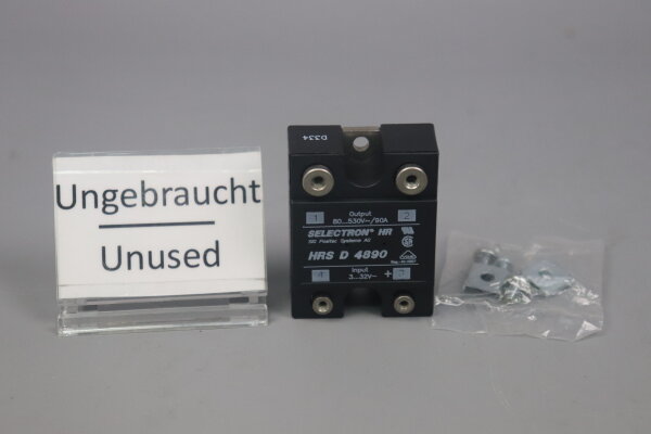Selectron HRS D 4890 Halbleiterrelais Unused
