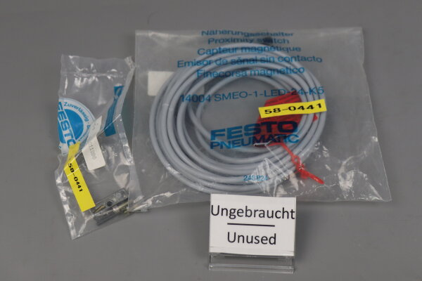 Festo SMEO-1-LED-24-K5 Näherungsschalter 14004 Unused OVP