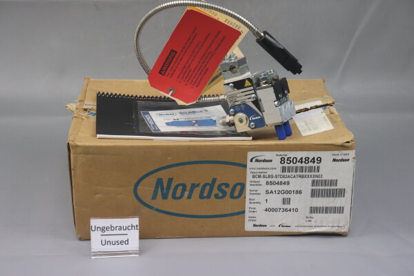 Nordson Solidblue 02 S T pneumatische Heißklebepistole 8504849 Unused OVP