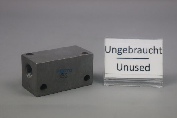 Festo VAD-3/8 Vakuumsaugdüse 19294 1,5-10bar Unused