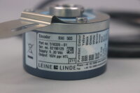 Leine Linde RHI 503 Hohlwellendrehgeber 518335-01 1024 ppr 9-24VDC Used